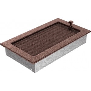 Каминная решетка Kratki 17x30 с жалюзи