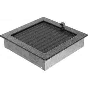 Каминная решетка Kratki 22x22 с жалюзи