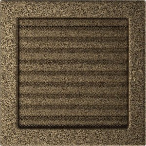 Каминная решетка Kratki 22x22 с жалюзи