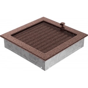 Каминная решетка Kratki 22x22 с жалюзи