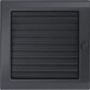 Каминная решетка Kratki 22x22 с жалюзи