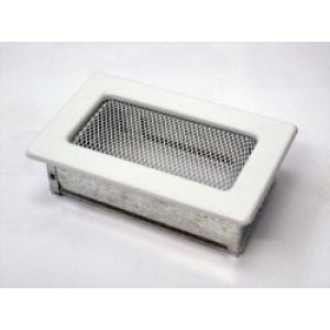 Каминная решетка Kratki 11x17 белая