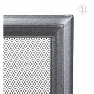 Каминная решетка Kratki 11x11 Оскар графитовая