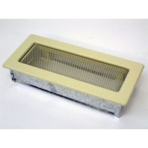 Каминная решетка Kratki 11x24 бежевая