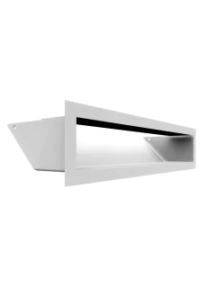 Каминная решетка Kratki люфт белая 9x40 (LUFT/9/40/45S/B/SF)