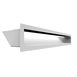 Каминная решетка Kratki люфт белая 9x60 (LUFT/9/60/45S/B/SF)