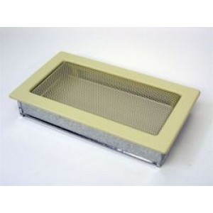 Каминная решетка Kratki 17x30 бежевая
