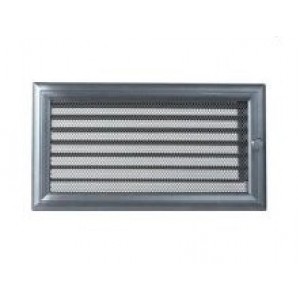 Каминная решетка Kratki 17x30 Оскар графитовая с жалюзи