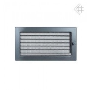 Каминная решетка Kratki 17x30 графитовая с жалюзи
