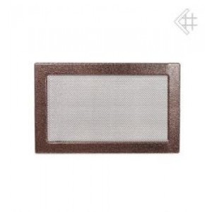 Каминная решетка Kratki 22x30 черная/медь пористая