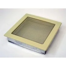 Каминная решетка Kratki 22x22 бежевая