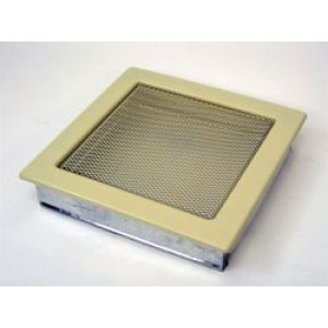Каминная решетка Kratki 22x22 бежевая