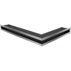 Каминная решетка Kratki Люфт левая 60x40x6 Стальная (LUFT/NL/6/40/45S/SZ)