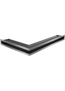 Каминная решетка Kratki Люфт правая 40x60x6 Стальная (LUFT/NP/6/40/45S/SZ)