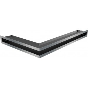 Каминная решетка Kratki Люфт правая 40x60x6 Стальная (LUFT/NP/6/40/45S/SZ)