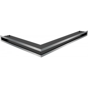 Каминная решетка Kratki Люфт правая 55x77x6 Стальная (LUFT/NP/60/45S/SZ/SF)