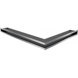 Каминная решетка Kratki Люфт левая 77x55x6 Стальная (LUFT/NL/60/45S/SZ/SF)