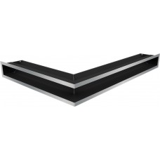 Каминная решетка Kratki Люфт правая 55x77x9 Стальная (LUFT/NP/90/45S/SZ)