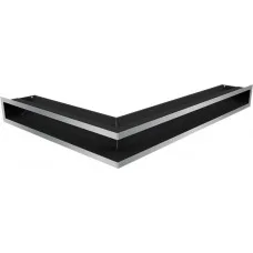 Каминная решетка Kratki Люфт правая 55x77x9 Стальная (LUFT/NP/90/45S/SZ/SF)