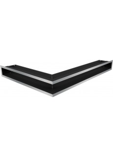 Каминная решетка Kratki Люфт правая 55x77x9 Стальная (LUFT/NP/90/45S/SZ)