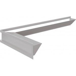 Каминная решетка Kratki Люфт левая 80x40x9 (LUFT/NL/9/8040/45S/SF)