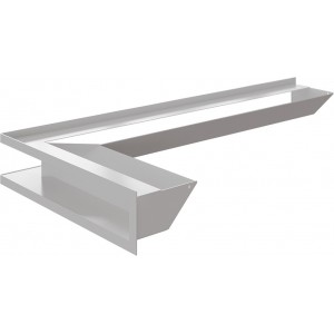 Каминная решетка Kratki Люфт левая 80x40x9 (LUFT/NL/9/8040/45S)