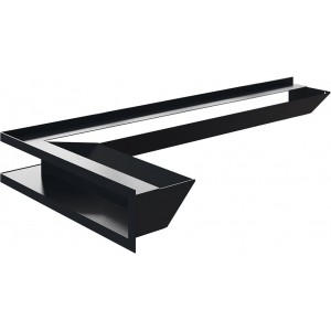Каминная решетка Kratki Люфт левая 80x40x9 (LUFT/NL/9/8040/45S)