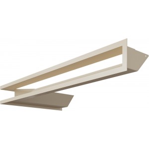 Каминная решетка Kratki Люфт правая 40x80x9 (LUFT/NP/9/8040/45S)