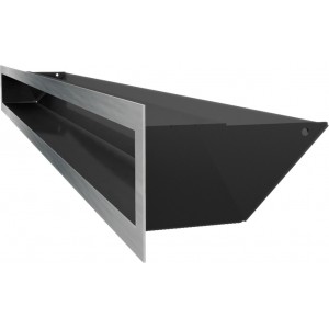 Каминная решетка Kratki Люфт 9x100 Стальная (LUFT/9/100/45S/SZ)