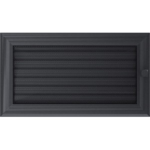 Каминная решетка Kratki 17x30 Оскар с жалюзи
