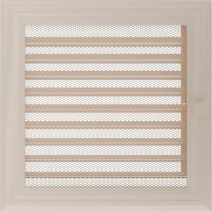 Каминная решетка Kratki 22x22 Оскар с жалюзи