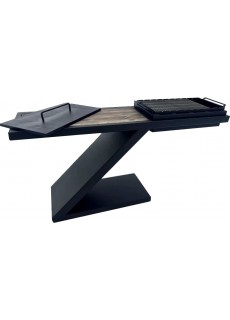 Мангал ZeFire Лофт Z с прямой крышкой