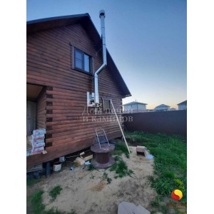 Монтаж печи для бани Harvia Legend 150 под ключ