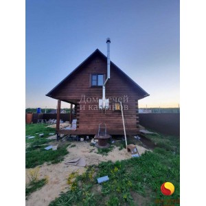 Монтаж печи для бани Harvia Legend 150 под ключ