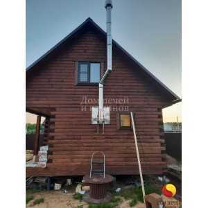 Монтаж печи для бани Harvia Legend 150 под ключ