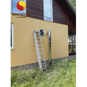 Монтаж печи-камина Romotop STROMBOLI N керамика под ключ
