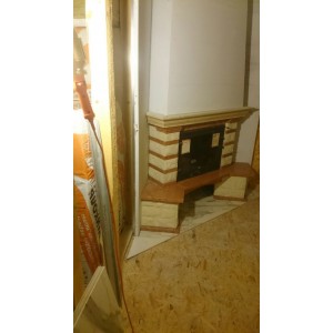 Монтаж чугунной топки Мета Ardenfire Промо 700Ш под ключ