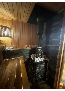 Установка дымохода в бане