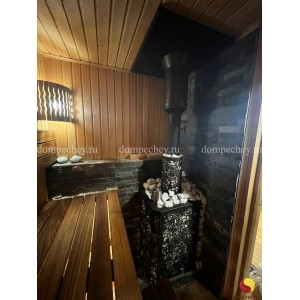 Установка дымохода в бане