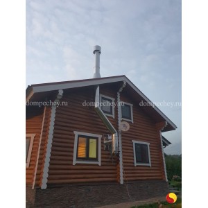 Монтаж каминной топки Astov П2С 10057 L под ключ