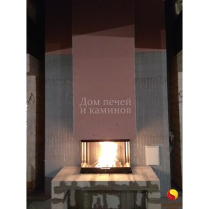 Монтаж каминной топки Hoxter UKA 37/95/37/57h под ключ