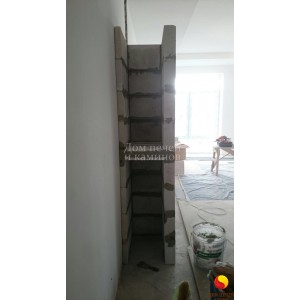 Монтаж каминной топки KFD ECO MAX 7 R/L под ключ