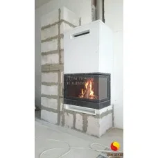 Монтаж каминной топки KFD ECO MAX 7 R/L под ключ