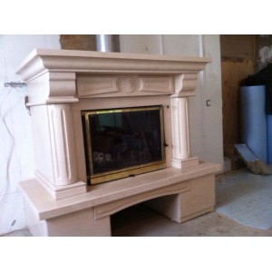 Монтаж топки Fabrilor Deco 730 и облицовки Viola Mocca