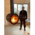 Монтаж подвесного камина OpenFire RING под ключ