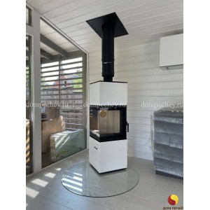 Монтаж печи-камина Defro Home Quadroom под ключ
