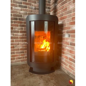 Монтаж печи-камина Defro Home Oval под ключ