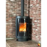 Монтаж печи-камина Defro Home Oval под ключ