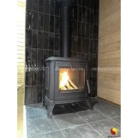 Монтаж печи-камина Эверест S10 под ключ