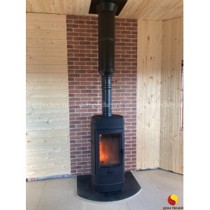 Монтаж печи-камина Мета Ardenfire Марсель 14 под ключ